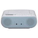 東芝【TOSHIBA】CDラジオ ワイドFM対応 語学学習機能 Bass機能搭載 ブルー TY-C160-L★【TYC160L】