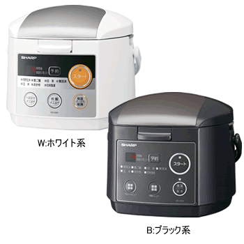 ■■シャープ【送料無料！】0.5〜3合炊飯器 KS-HA5★黒厚釜＆球面炊き【KSHA5】