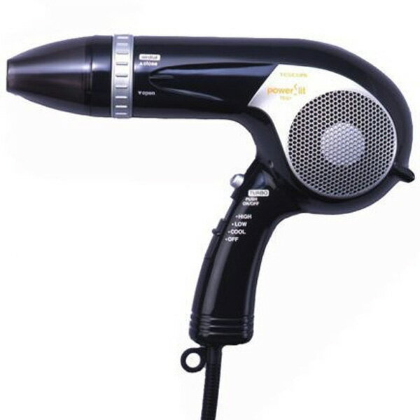 テスコム〔TESCOM〕　ヘアードライヤー TD121-K ブラック【K】【TC】【e-netshop】