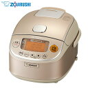 象印 ZOJIRUSHI 圧力IH炊飯ジャー 極め炊き 3合炊き NP-RK05-NZ シャンパンゴールド送料無料 プラチナ厚釜 小容量 炊飯器 3合 IH 圧力炊飯器 圧力炊飯ジャー IH炊飯器 IH炊飯器 キッチン家電 一人暮らし 新生活 お釜 調理家電 新生活家電【D】【6SS】