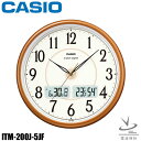 【掛け時計 時計 電波時計 レディース メンズ】CASIO〔...