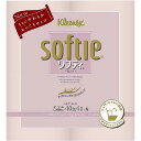 【在庫限り】クリネックス ソフティピンク4ロール 優美で上品なカラー【D】(トイレットペーパー/クレシア/Crecia/Scottie/Kleenex/ティッシュ/ティシュー/消耗品)