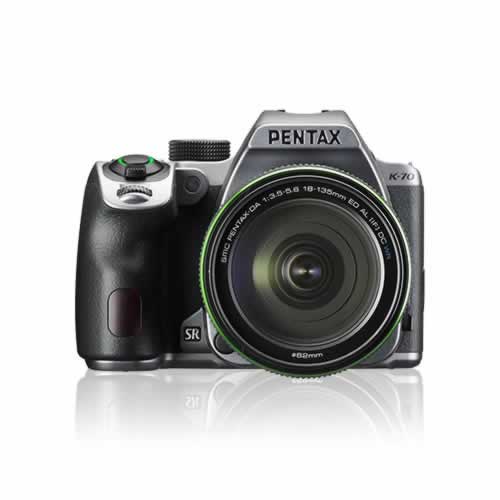 PENTAX(ペンタックス) K-70 18-135WRキット シルキーシルバー...:kadenshop:10338423