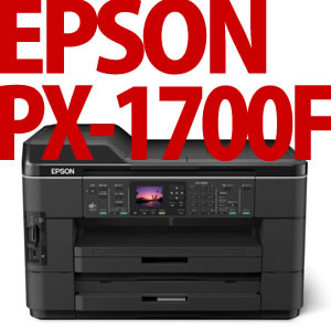 EPSON【A3ノビ対応インクジェット複合機】PX-1700F 自動両面印刷対応 大容量ブラックインク採用