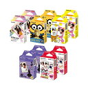 (5種×2=10個セット)フジフイルム チェキ専用フィルム instax mini 「絵柄入りフレームタイプ」 マカロン・ミニオン他 (FUJIFILM)(快適家電デジタルライフ)