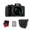 ニコン コンパクトデジタルカメラ COOLPIX B600 ブラック (デジカメ/コンデジ)(Nikon)(快適家電デジタルライフ)