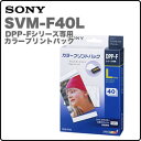 ソニー(SONY)DPP-Fシリーズ専用カラープリントパックSVM-F40L