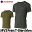 MAMMUT(マムート)MVS Print T-Shirt Men 1017-00420 (ユーロサイズ)(カラー/サイズ選択)(メンズ/男性用Tシャツ)(快適家電デジタルライフ)
