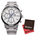 (クロスセット)(国内正規品)(オリエント)ORIENT 腕時計 RN-KU0001S (コンテンポラリー)CONTEMPORARY メンズ クロノグラフ(ステンレスバンド クオーツ 多針アナログ)(快適家電デジタルライフ)