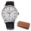 (時計ケースセット)(国内正規品)(オリエントスター)ORIENTSTAR 腕時計 RK-AW0004S クラシック メンズ レディース ヘリテージゴシック&腕時計ケース2本用 ブラウン(牛革バンド 自動巻き(手巻付) 多針アナログ)(快適家電デジタルライフ)