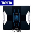 TANITAタニタ【体組成計】Bluetooth通信でiPhoneと連携 インナースキャンデュアル RD-901BK ブラック[RD901] 【メール便不可】