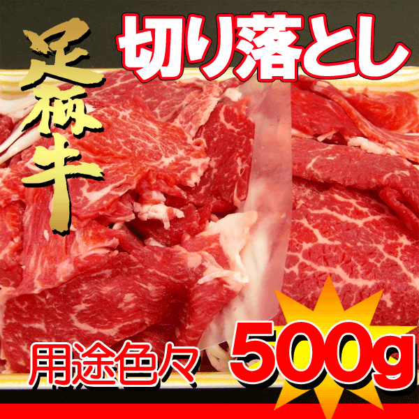 足柄牛切り落とし500g【神奈川県産】【yo-ko0815】