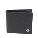 ダンヒル dunhill マイクロディーエイト 4CC ビルフォード&コインパース カーフレザー ブラック 二つ折り財布 D-EIGHT L2V332A 未使用品