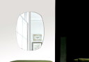 鏡 壁掛け 鏡 ミラー 壁掛け クリスタルミラーシリーズ(一般空間用):c-cushion400x560-km(クッション)(クリアーミラー シンプルタイプ)( 鏡 壁掛け 鏡 姿見 壁掛けミラー ウォールミラー )