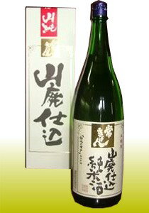 （23年度新酒）鹿野酒造　常きげん　山廃純米　1800ミリ（箱入）