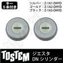 【41-A】ジエスタ(QDN608-QDK668)トステム 玄関 鍵(カギ) 交換 取替え用DNシリンダー 二個同一キーシリンダー■標準キー5本付き■【送料無料】