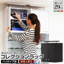 【代引不可】【送料無料】コレクションラック 【ルーク 深型ハイタイプ 専用上置き棚】 コレクションボード 収納ラック フィギュア 収納棚 ホワイト ダークブラウン