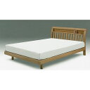 ベッド・シングルベッド すのこベッド ベッドフレーム ナチュラル／Wコンセント口 棚付き 木製ベッド 【時計やメガネを置いたり携帯の充電にも便利です】