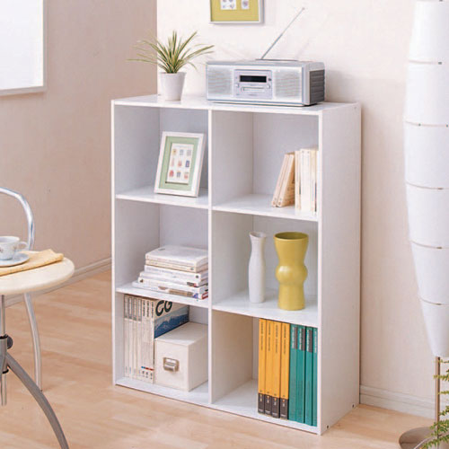 【全 品 ポ イ ン ト 1 0 倍 ♪22日9：59まで】【新生活応援フェア】[幅81.5×奥行29cm]≪2列×3段/A4サイズ≫ カラーボックス（CBボックス・本棚） CX-33F ビーチ・ホワイト 【アイリスオーヤマ】【donkoiアウトレット】【donkoiラック等】【値下げ品】