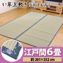 【い草 上敷き 畳 6畳】 純国産 『ほほえみ』 双目織 江...