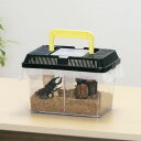飼育ケース(仕切り付き) CHI-SS ブラック ペット用品...