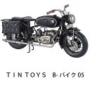 TIN TOYS B-バイク05 幅31cm ミニカー 車 おもちゃ mini インテリア小物 雑貨 置物 アンティーク