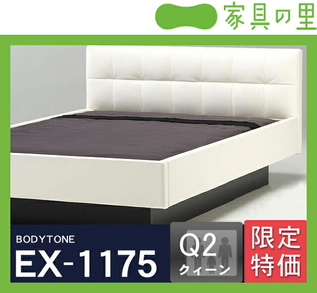 特価フレームウォーターベッドハードサイド Qクイーン（2バッグ）BODYTONE-EX1175※代引き不可ウォーターベッドお買い得フレーム！