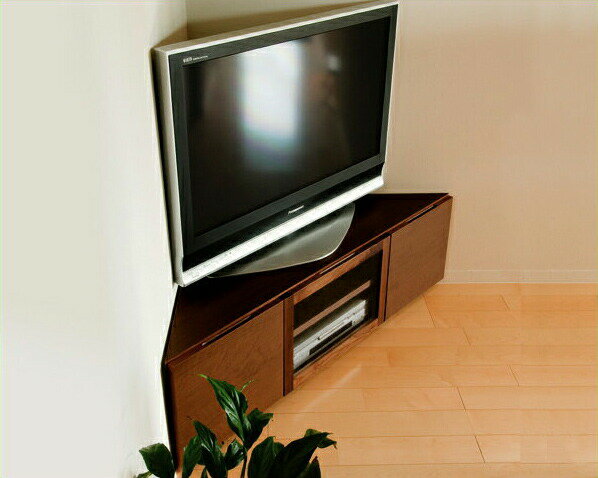 お部屋のコーナーを最大限に活用できるテレビ台・テレビボード（幅130cm）【テレビスタンド】【AV収納】※キャンセル不可