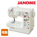 ジャノメ(JANOME) ハローキティミシン 電動ミシン Y...