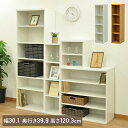 セレクト 本棚 ハイ 4段 SS-1230 幅30.1 奥行き39.9 高さ120.3cm ラック シェルフ オープンシェルフ カラーボックス フリーラック システムラック マルチ収納 オーディオラック レンジラック 可動棚 山善 YAMAZEN 【送料無料】