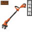 ブラックアンドデッカー(BLACK&DECKER) 18V 2.0Ah リチウムミニ 耕運機 LGC120N 充電式カルチベーター 電動耕うん機 充電式耕うん機 【送料無料】
