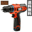 ブラックアンドデッカー(BLACK&DECKER) 10.8V コードレスドリルドライバー LXD10-2 電動ドライバー ドリルドライバー 電動工具 【送料無料】