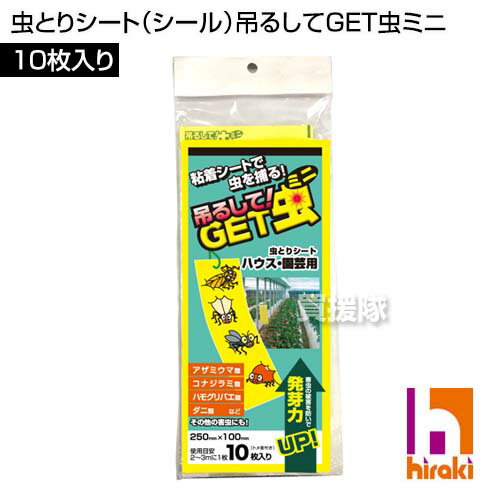 虫とりシート（シール）吊るしてGET虫ミニ（10枚入り） GT-002 【おしゃれ おすすめ】 [43]