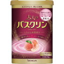 大人の バスクリン 贅沢なあらごしピーチの香り 600g入