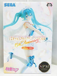 【中古】【未開封品】 <strong>初音ミク</strong>シリーズ SPM スーパープレミアムフィギュア <strong>初音ミク</strong> <strong>15th</strong> <strong>Anniversary</strong> スオウ<strong>Ver.</strong> SEGA/セガ【出雲店】