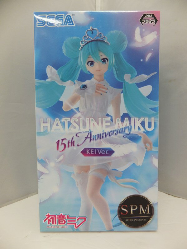 【中古】【未開封】<strong>初音ミク</strong>シリーズ SPM スーパープレミアムフィギュア <strong>初音ミク</strong> <strong>15th</strong> <strong>Anniversary</strong> KEI ver. SEGA/セガ【出雲店】