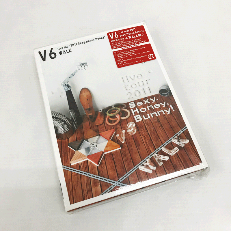 中古《DVD》V6livetour2011SexyHoneyBunny(WALK盤)(初回生産限定)