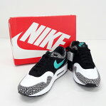 NIKE × ATMOS(ナイキ×アトモス) AIR MAX 1 PREMIUM RETRO ELEPHANT / エアマックス ワン プレミアム レトロ エレファント/908366-001/28.5cm/国内正規品/黒・灰・緑/復刻/別注/ランニング/未使用品/2016年製/セメント/靴 シューズ