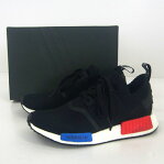 adidas originals/NMD RNR PK/アディダス オリジナルス/エヌエムディ ランナー ピーケー/S79168/26cm/国内正規品/色:黒・白・赤・青/トリコロール/ランニング/ブースト/3本ライン/メッシュ/靴 シューズ