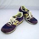 【中古】new balance ニューバランス/KJ996DDY スニーカー シューズ/24.5cm/パープル 紫 色系/靴 ブランド レディース 小物【桜井店】