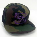 【中古】 【メンズ 古着】Supreme シュプリーム/Eat Shit Mesh Back 5-Panel/メッシュキャップ/迷彩/サイズ:フリー/スナップバック/帽子/キャップ【山城店】