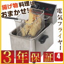 【3年保証】【送料無料】電気フライヤー FL-DS4 ミニフ...