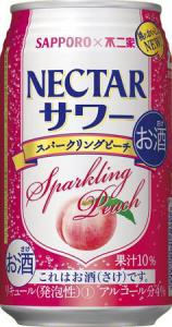 サッポロ ネクターサワースパークリングピーチ 350ml×24本 （72本まで1配送でお届けします。）