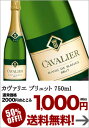 【8月24日出荷開始】【送料無料】カヴァリエ ブリュット750ml12本まで1配送でお届けします北海道・沖縄・離島は送料無料の対象外です