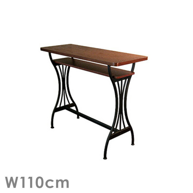 【楽天市場】カウンターテーブル ブルーノ 110cm 幅【バーテーブル ハイテーブル カフェテーブル パソコンデスク テーブル カフェ