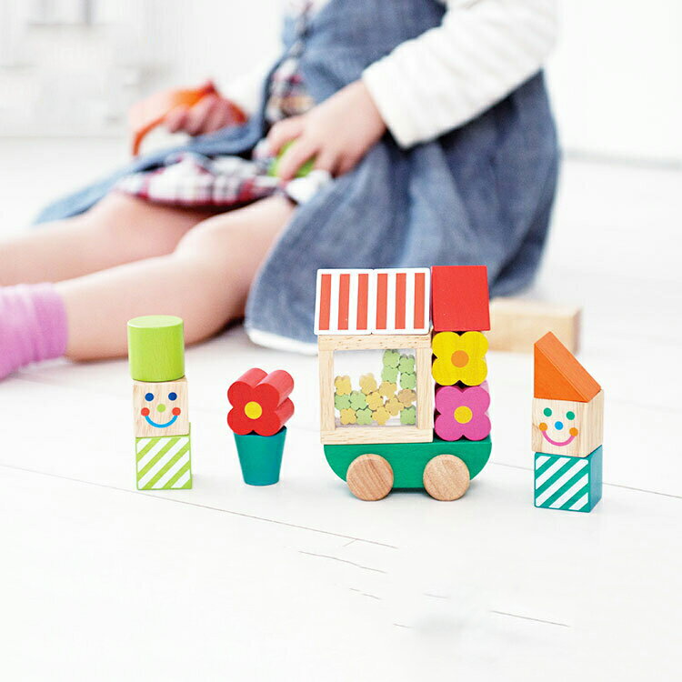 写真付きレビュー】エド・インター Blocks Collection フラワー
