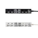 コンセントタップ CABLE PLUG_04&USB PORT_02 電源タップ4個口&USBポート2個 【mercros メルクロス BRID おしゃれ usb スイッチ 4個口 収納 3m モノトーン タコ足 コンセント 延長コード 3m アメリカン雑貨 プレゼント 男前 ギフト インテリア 父の日】