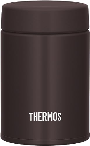 【小容量モデル】 サーモス 真空断熱スープジャー 200ml ダークブラウン コンパクトサイズ 保温保冷 お手入れ簡単 口当たりがやさしい丸口設計 JBZ-201 DBW