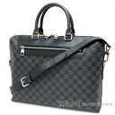 【美品】ルイヴィトン 【LOUIS VUITTON】 N48260 PDJ NM ダミエグラフィット ブリーフケース 2WAYショルダーバッグ 書類カバン ビジネスバッグ メンズ ポルトドキュマン ジュール LV PORTE-DOCUMENTS JOUR DAMIER GRAPHITE【Aランク】【中古】