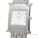 【美品】エルメス【HERMES】Hウォッチ PM ホワイトシ...